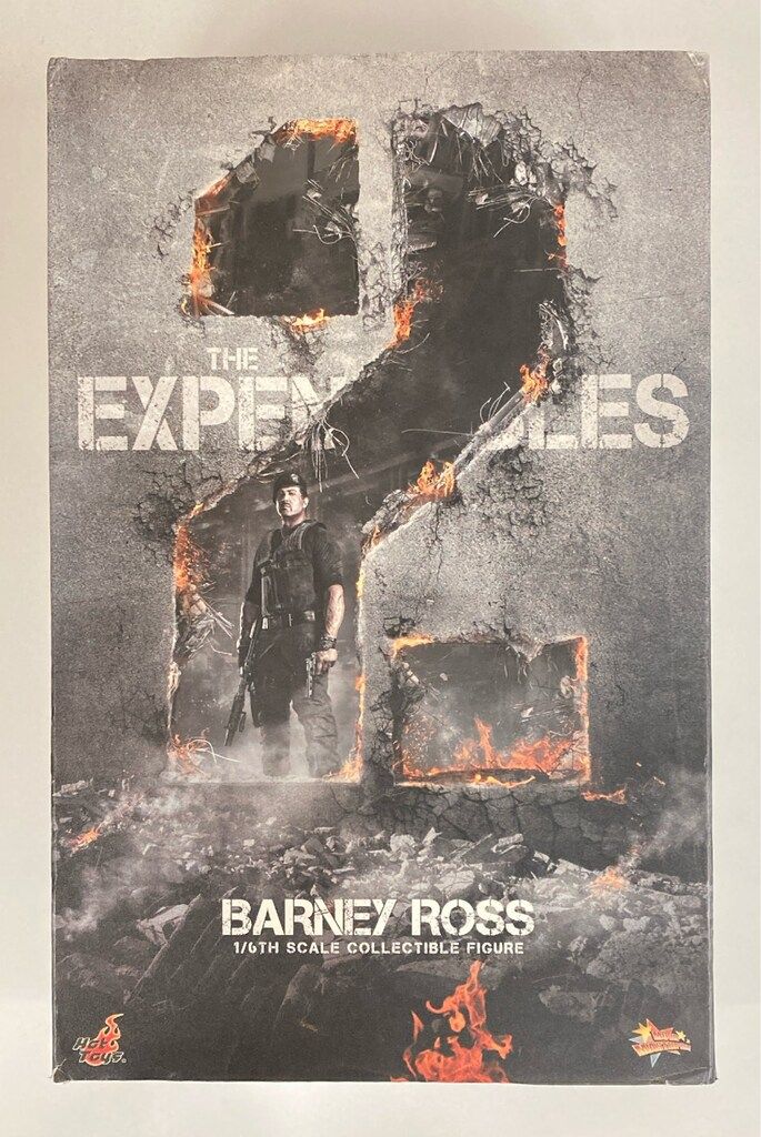HOTTOYS MOVIE MASTERPIECE BARNEY ROSS MMS194 MMS194