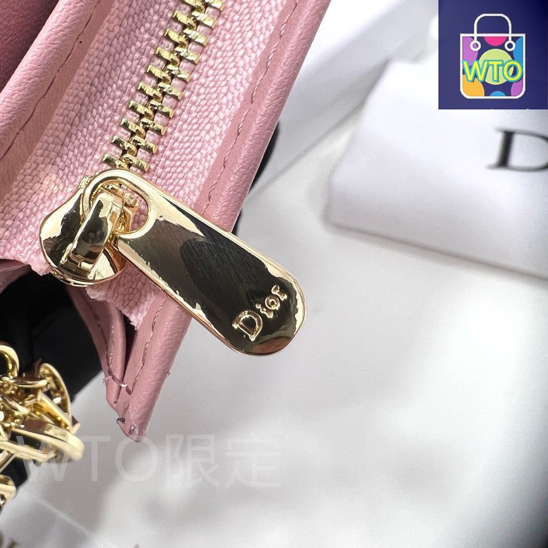 本日限定】?Dior ミニ Lady Dior ウォレット 2387 ? 高級子羊革