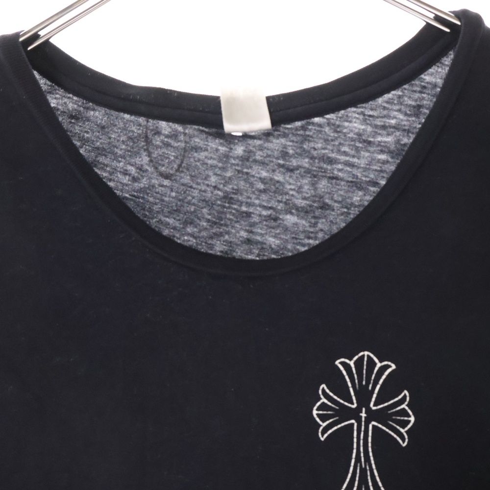 n*様 クロムハーツ CHプラス バッククロス Tシャツ 黒 レディース CHROME HEARTS (クロムハーツ) OLD CH PLUS CHプラスバック