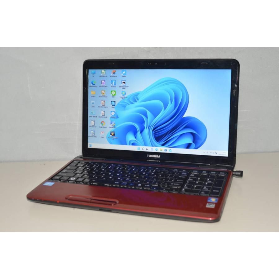 最新Windows11+office 新品爆速SSD512GB 東芝Dynabook T451/57DR 高性能 第二世代i7/8GB/無線/15.6インチ/USB3.0/ブルーレイ/便利なソフト