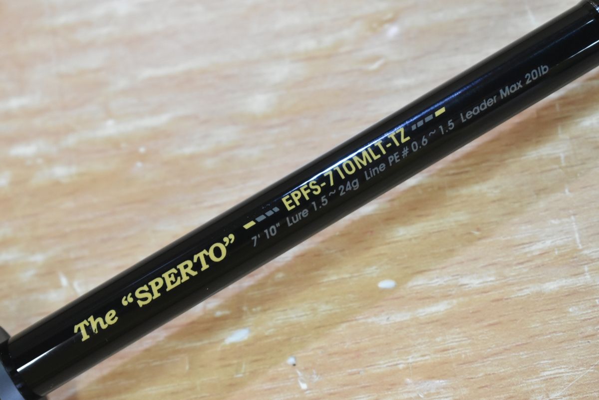 SPERTO EPFS-710MLT-TZ ルアーロッド 7'10\" SPERTO EPFS-710MLT-TZ 7'10