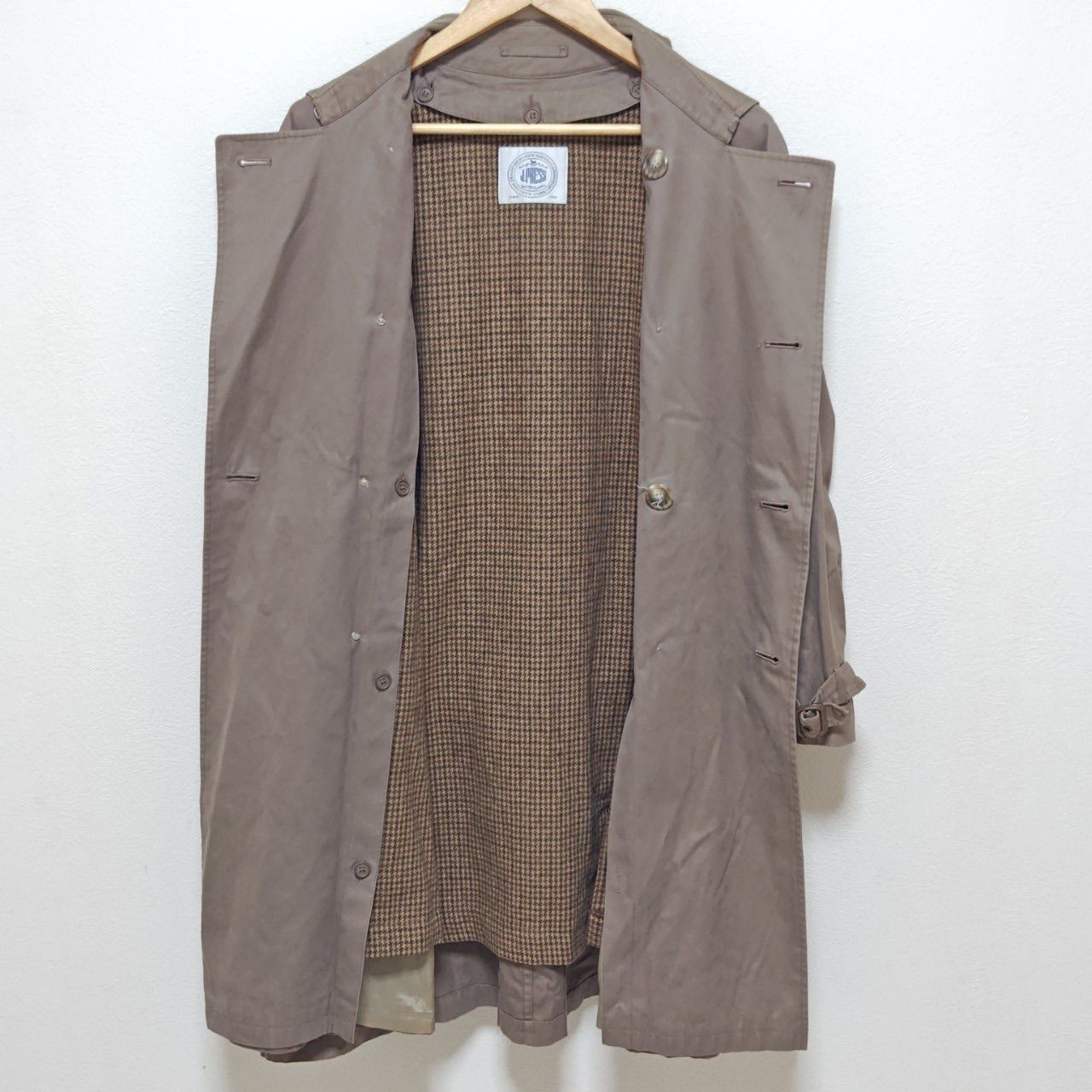 超美品J.PRESS ベージュ トレンチコート 撥水ツイル トレンチコート / J.PRESS LADIES S | ファッション