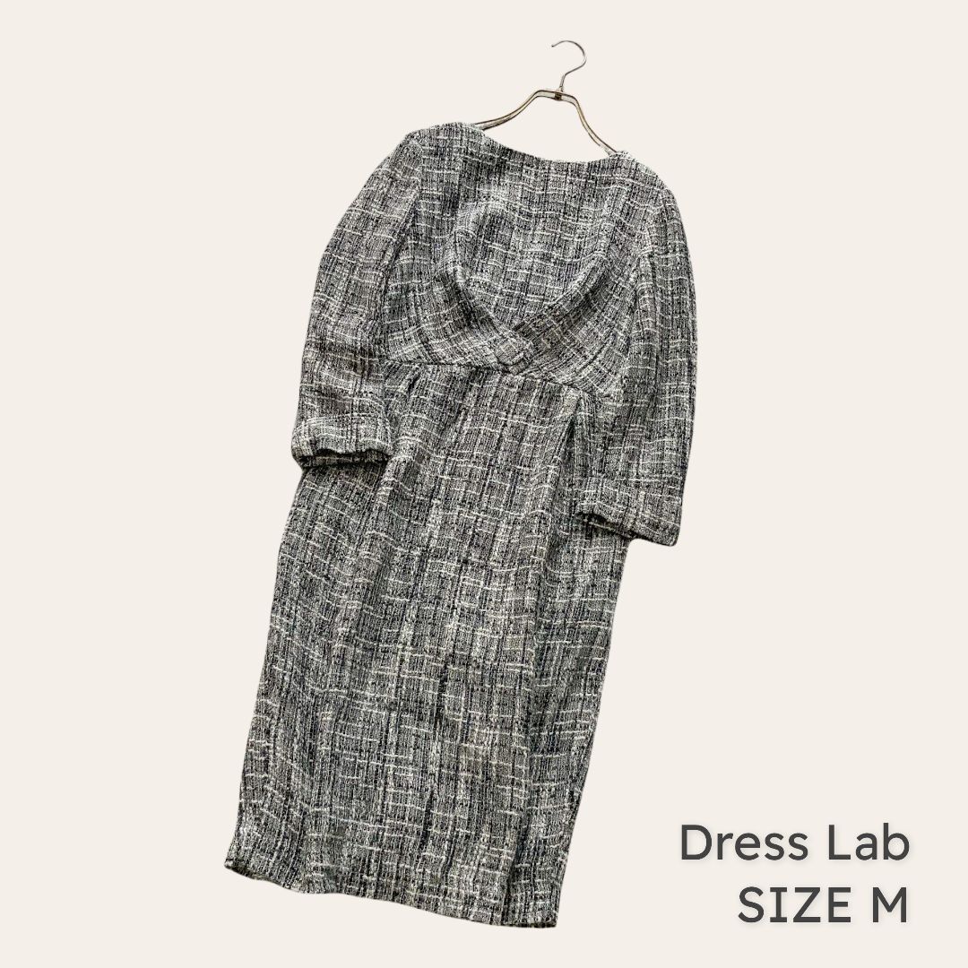DRESS LAB/ファンシーツイードタイトワンピーススーツ - メルカリ