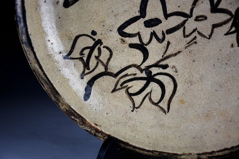 古絵瀬戸石皿 幕末