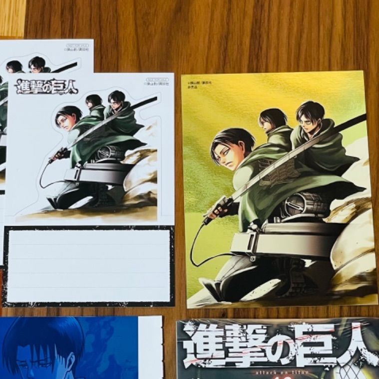 進撃の巨人 13巻初版 カバー＆イラストカード付き DVD付き