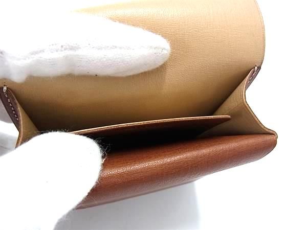 ■新品同様■ rethink リシンク レザー 二つ折り 財布 ウォレット 札入れ 小銭入れ メンズ 紳士 ブラウン系 FE9736 □新品同様□ rethink リシンク レザー 二つ折り 財布 ウォレット