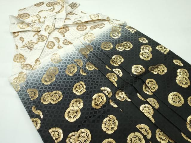  平和屋着物 上 男性 色無地 紋付き羽織 行灯袴セット キングサイズ 青磁鼠色地 花菱地紋 舞台衣装 洗える着物 s 5 着物セット 着物 浴衣