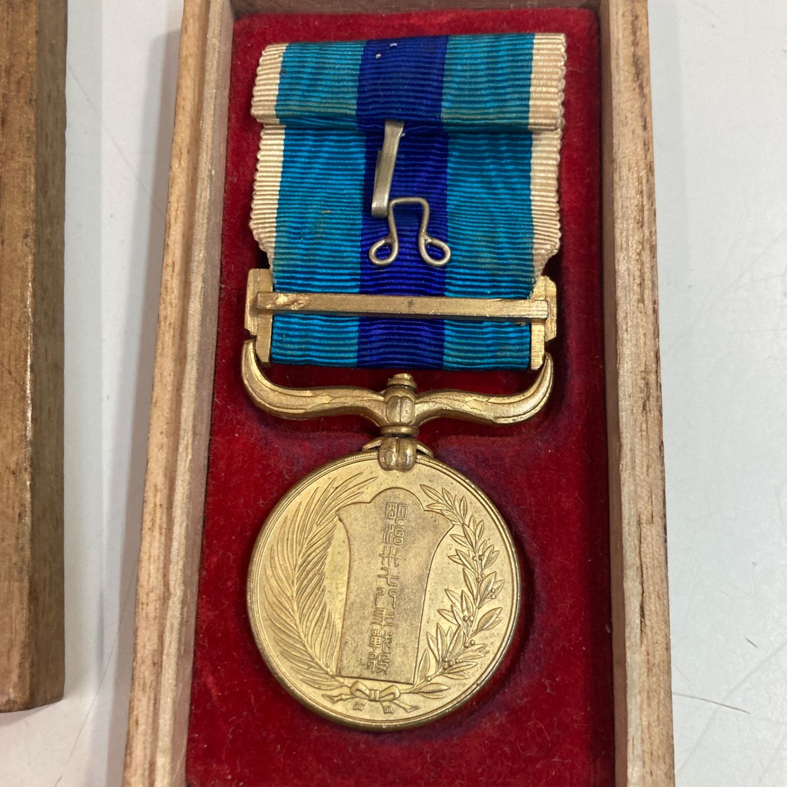 明治三十七八年従軍記章 明治期 海軍 桐箱付き 微章 勲章 記章 大日本