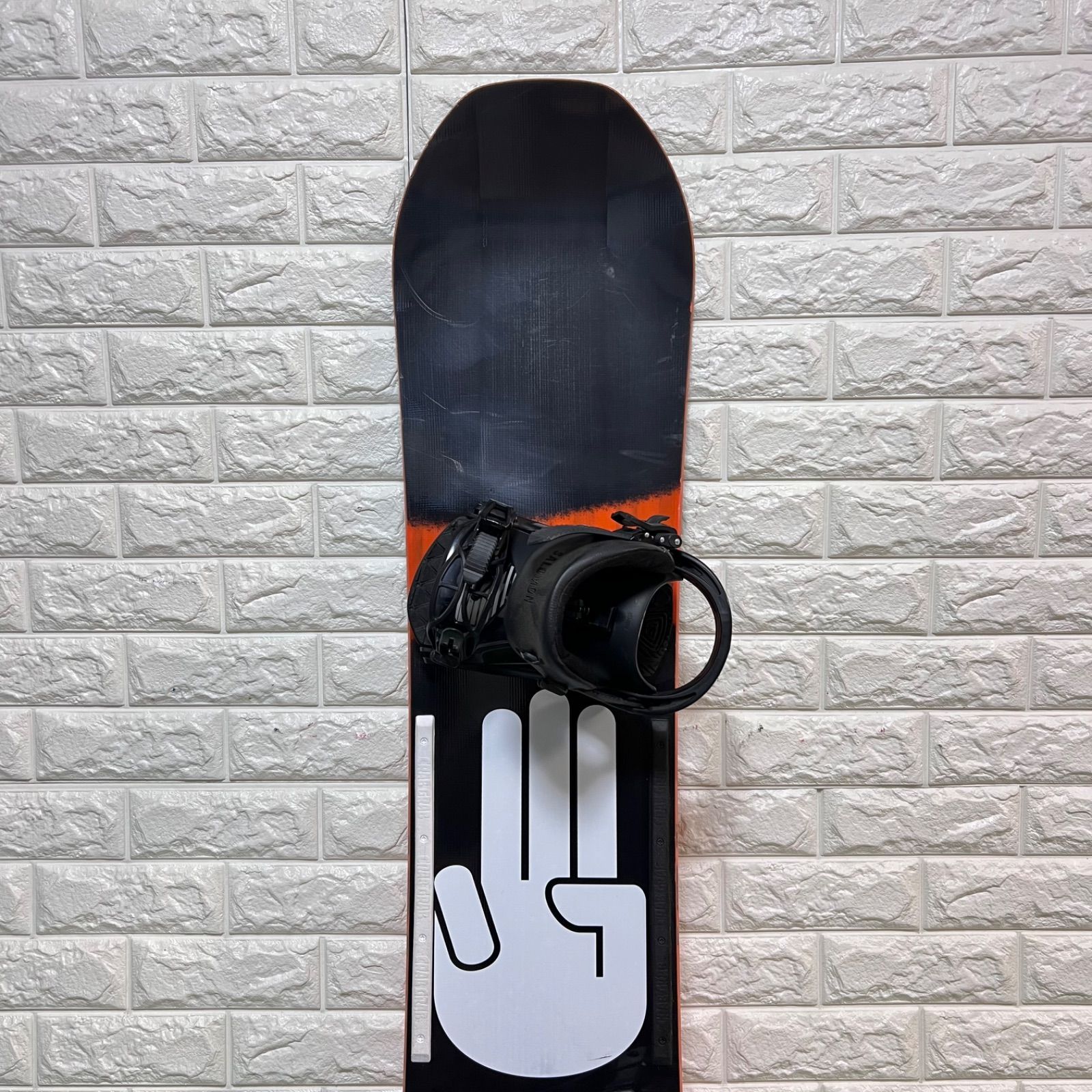 Bataleon Fun.Kink バタレオン 149 オランダ グラトリ パーク 3BT スノーボード SALOMON TRIGGER ビンディング S セット 名機 オールラウンド