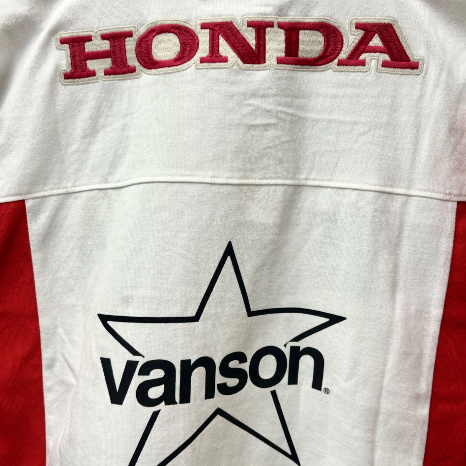HONDAコラボ】天竺ロンTEE 長袖 Tシャツ ロンT VANSON バンソン コラボ