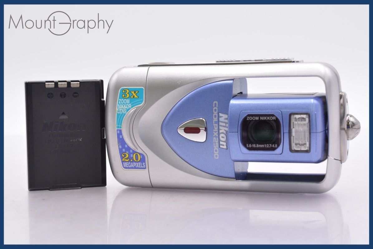 ニコン Nikon COOLPIX E2500 3x バッテリー付属 完動 同梱可 am650