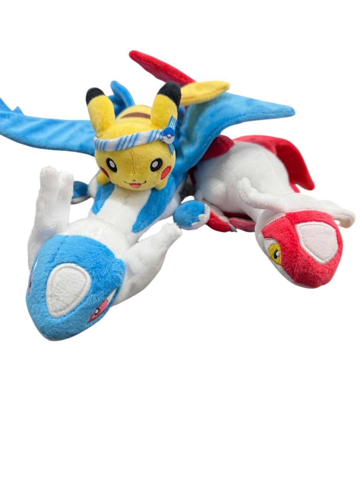 ポケモンセンター　福岡　ぬいぐるみ ピカチュウ ラティアス ラティオス 福岡限定】ラティアス ラティオス ピカチュウ ぬいぐるみ