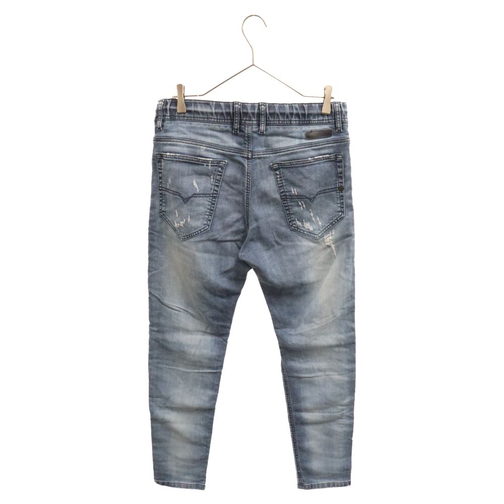 DIESEL NARROT-NE ジョグジーンズ ダメージリペア DIESEL (ディーゼル) NARROT-NE JOGG JEANS ダメージリペア加工