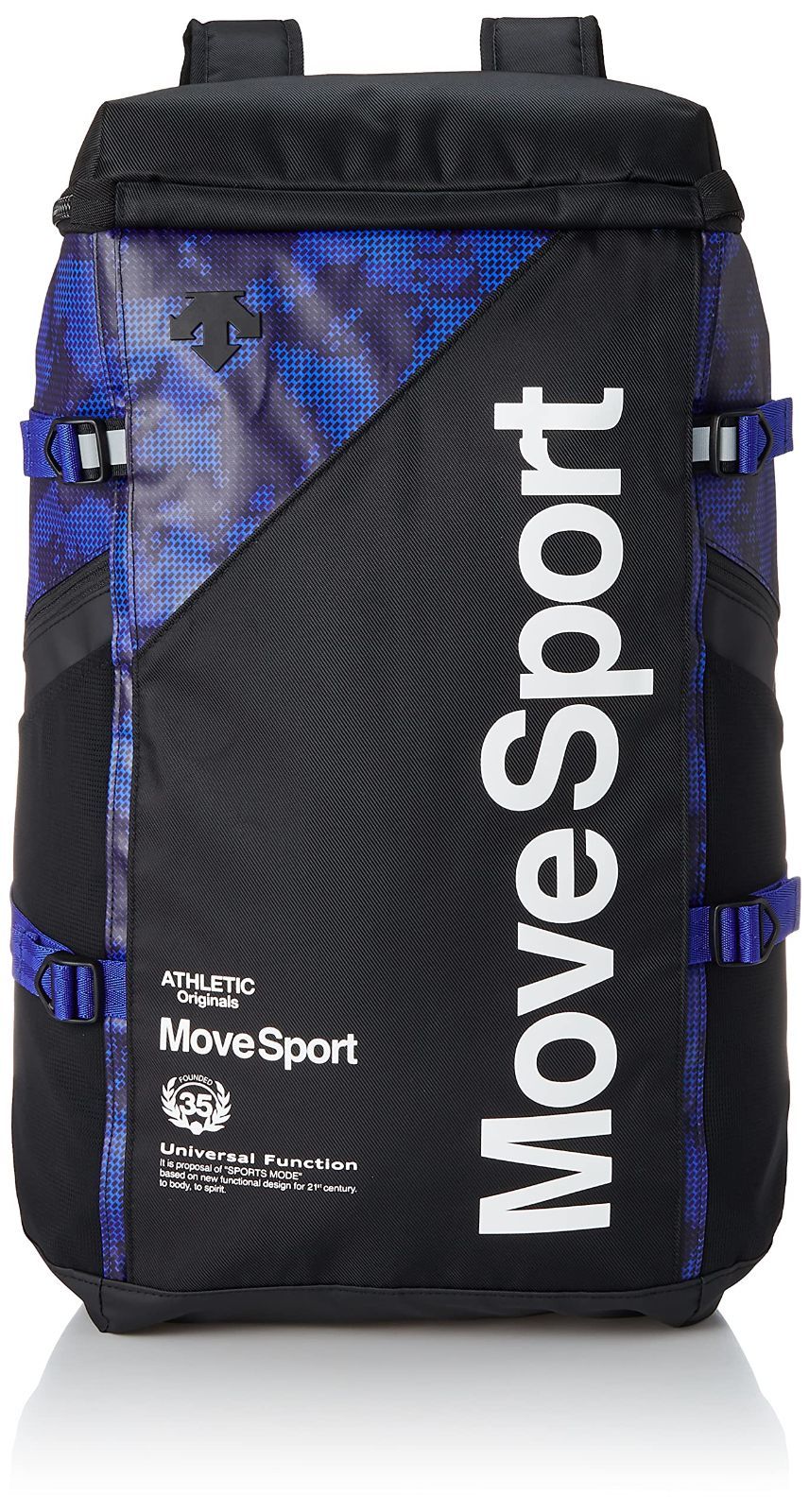 BKBL [ムーブスポーツ] バックパック リュックサック 通学 部活 ビジネス 40L PCポケット 抗菌消臭 再起反射 BKBL Free Size
