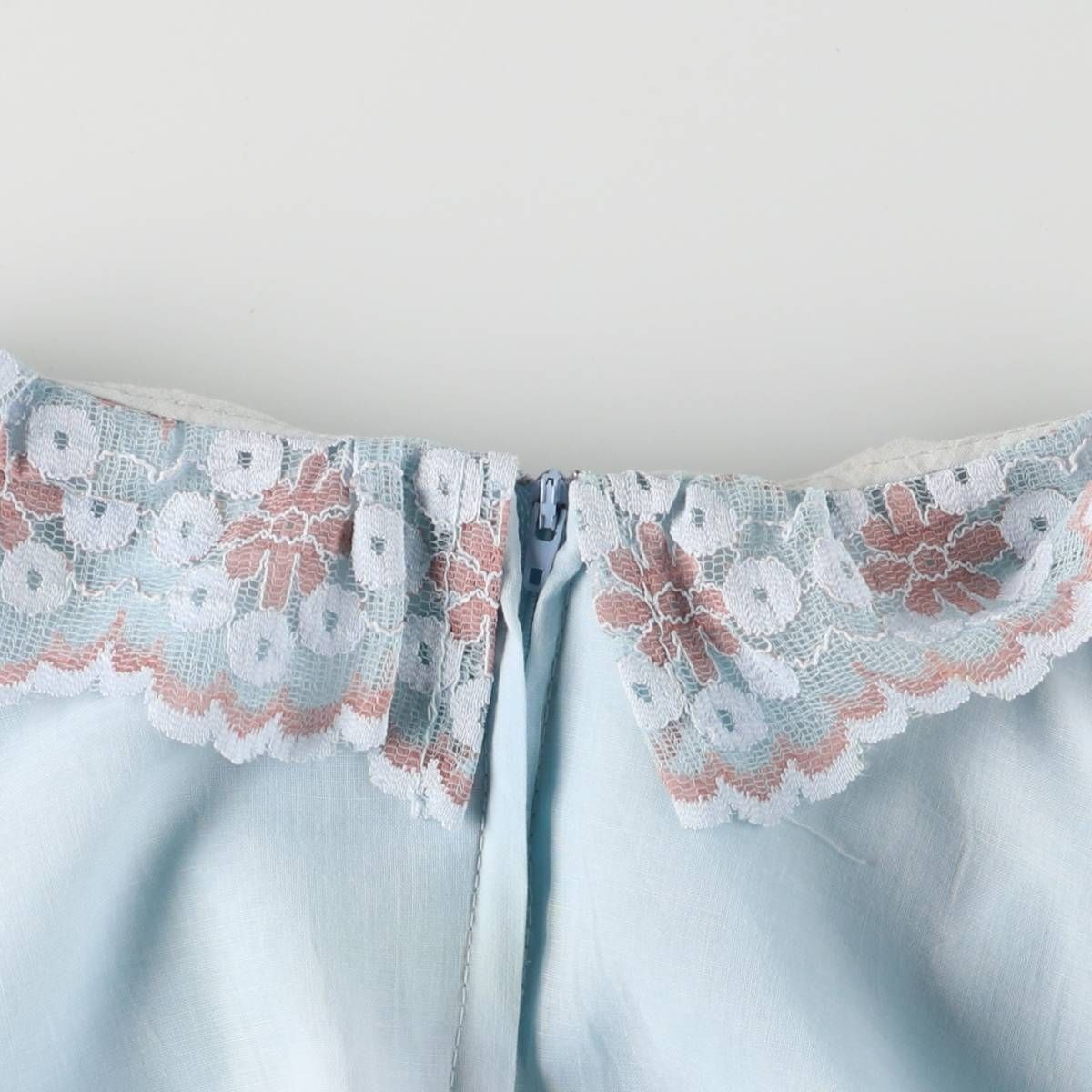  古着 70年代 ガンネサックス GUNNE SAX Jessica フリル付き マキシ丈 長袖 フ ワンピース レディースM相当 ヴィンテージ eva 003153 その他 その他