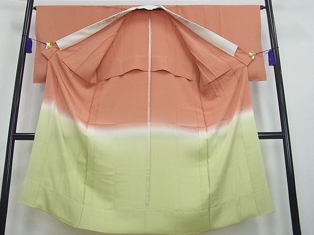 平和屋1□極上 長襦袢 無双仕立て 糸巻き 半衿刺繍 逸品 未使用3s3409