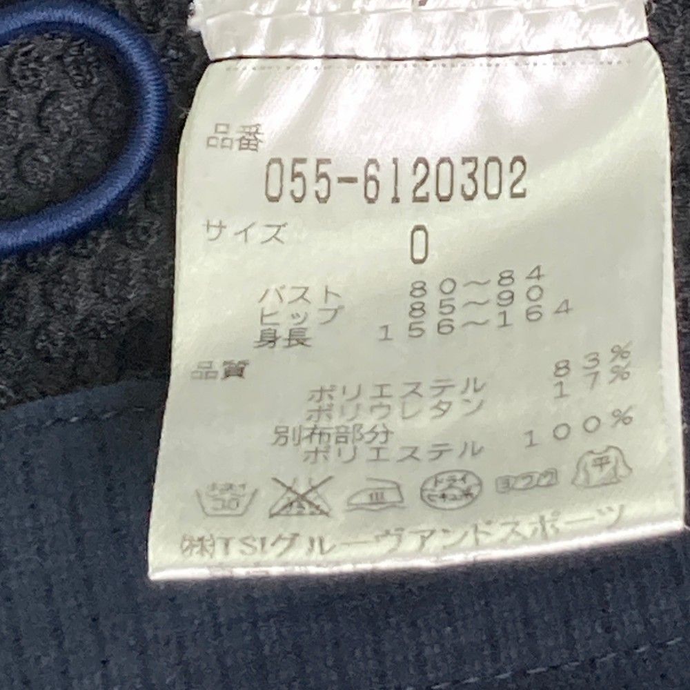 美品✨パーリーゲイツ メッシュパーカー ゴルフウェア ロゴワッペン 白 サイズ0 パーリーゲイツ☆かわいいメッシュパーカー