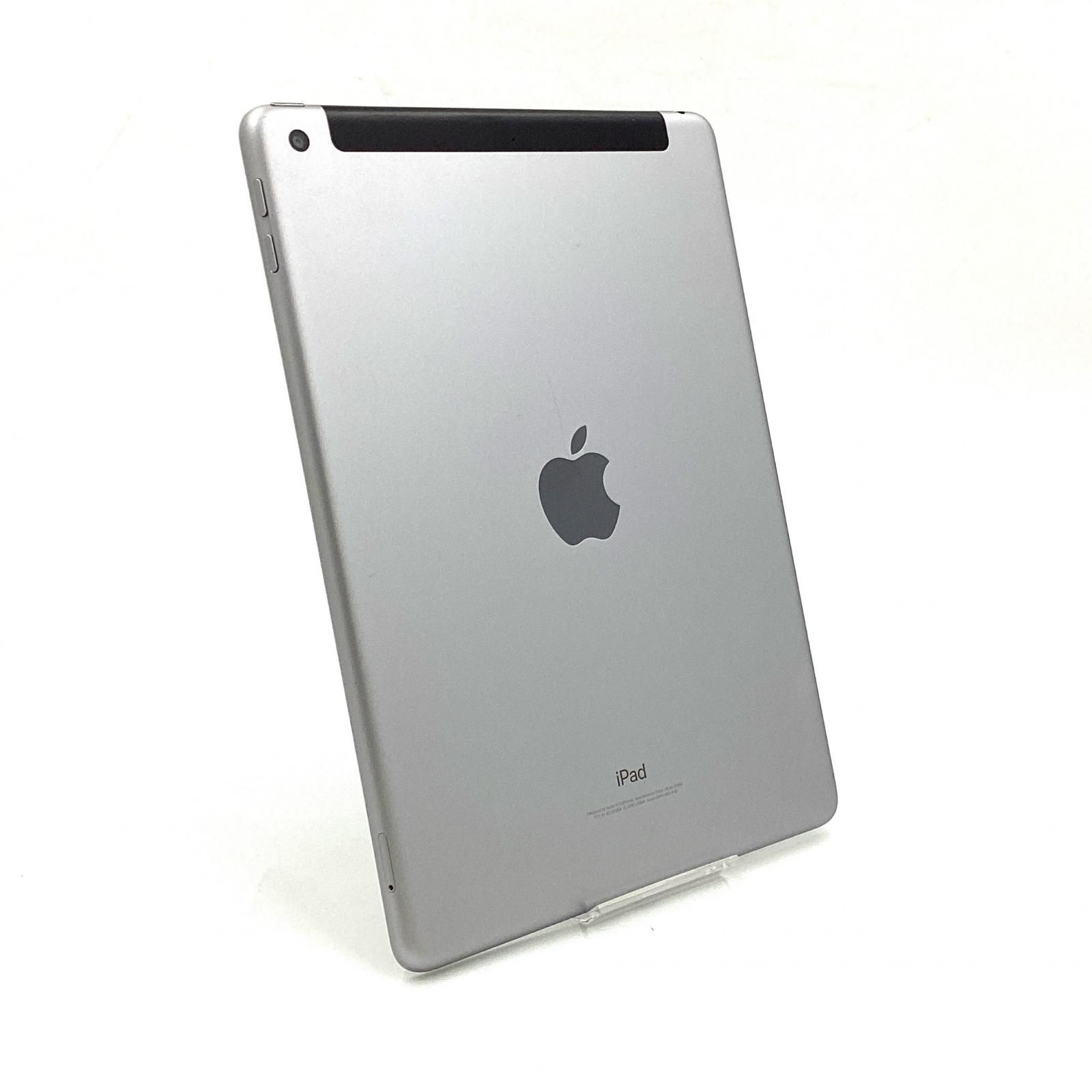 【全額返金保証】【最速発送】Apple iPad 第6世代 32GB スペースグレイ Cellular au 白ロム /バッテリー95%【動作良好・付属品完備】