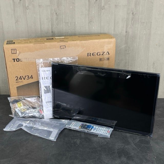未使用TOSHIBA REGZA 24インチ 24V34液晶テレビ 未使用】東芝/TOSHIBA レグザ 24V型 ハイビジョン液晶テレビ REGZA