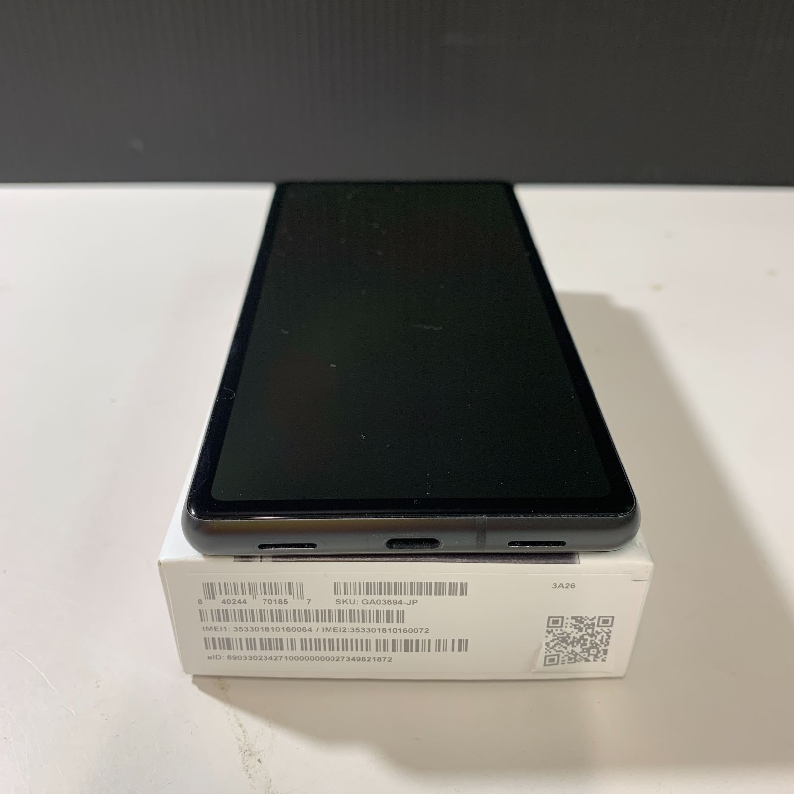 むつ70-070803】Google Pixel 7a Charcoal 128GB simフリー