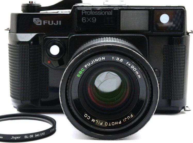FUJIFILM 富士フイルム GW690II 300089 黒 中判 フィルムカメラ