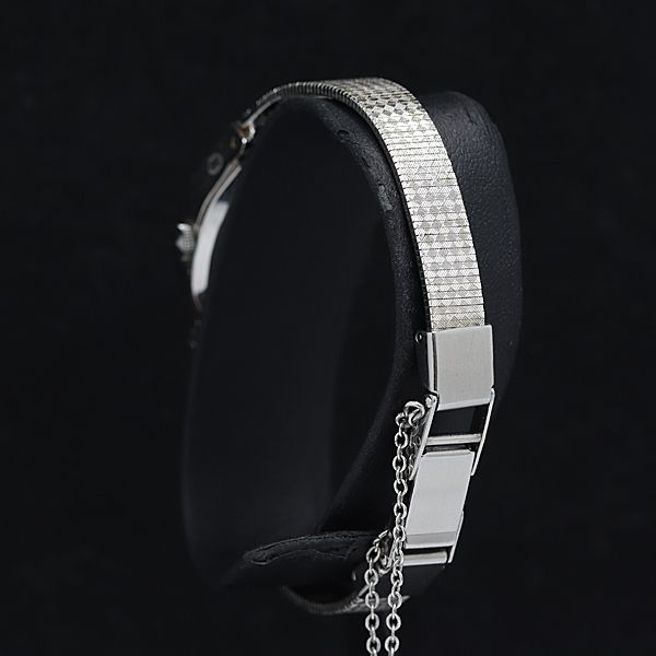 稼動 良品 シチズン 手巻き 4-631099 カットガラス シルバー文字