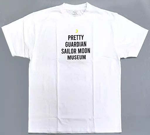 衣類　90年代アニメロゴ Tシャツ ホワイト Mサイズ 「美少女戦士セーラームーンミュージアム」 中古】衣類 90年代アニメロゴ Tシャツ ホワイト Mサイズ 「美