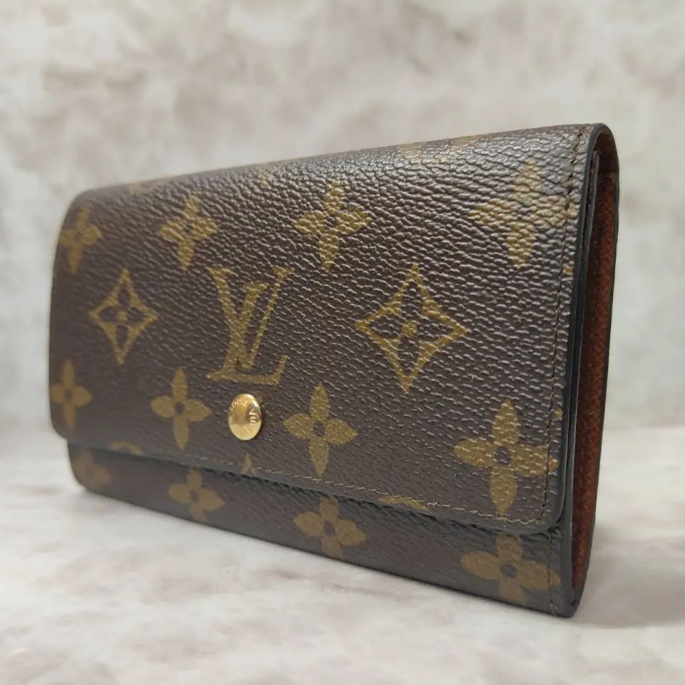 美品 廃盤 人気】LOUIS VUITTON ルイヴィトン モノグラム ポルトモネ 