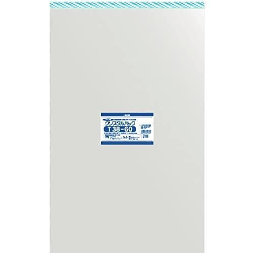 シモジマ Shimojima ヘイコー 透明 OPP袋 クリスタルパック テープ付 38×60cm 50枚 T38-60