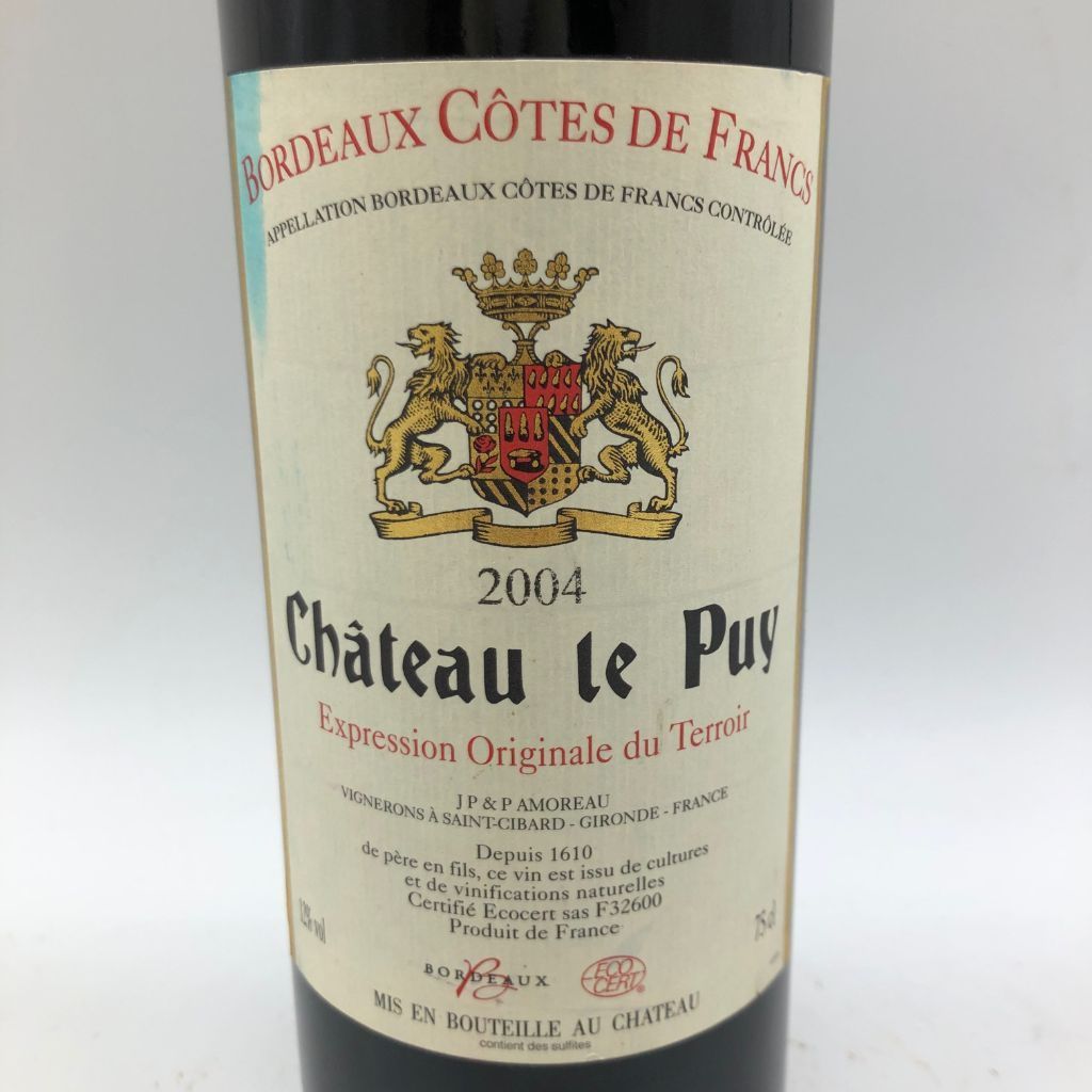 シャトー・ル・ピュイ 2004年 750ml シャトー ル ピュイ 2004 750ml 12%【U4】 - メルカリ