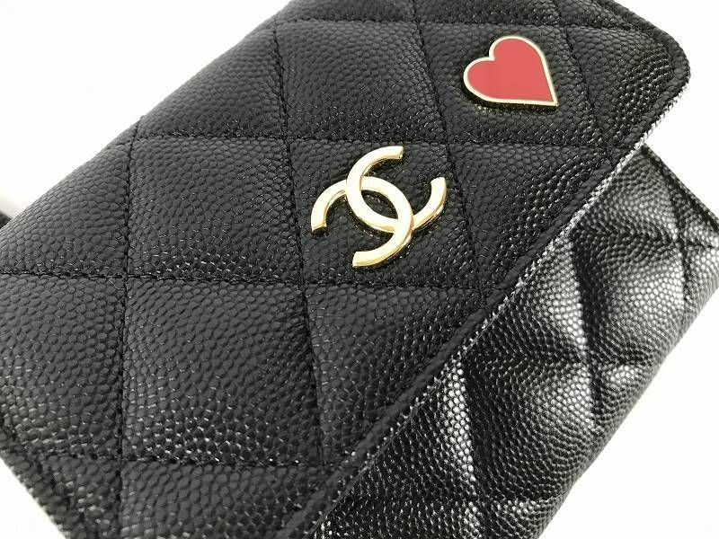 限定未使用クルーズライン】CHANEL スモールフラップウォレット