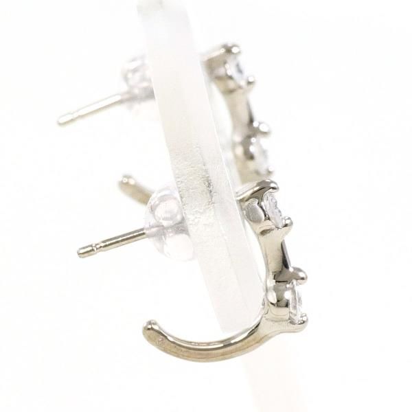 K14WG ピアス earrings ダイヤ 0.15 ×2 総重量約0.7g - メルカリ