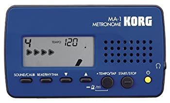 非常に良い KORG メトロノーム MA-1 BLBK ブルー ブラック