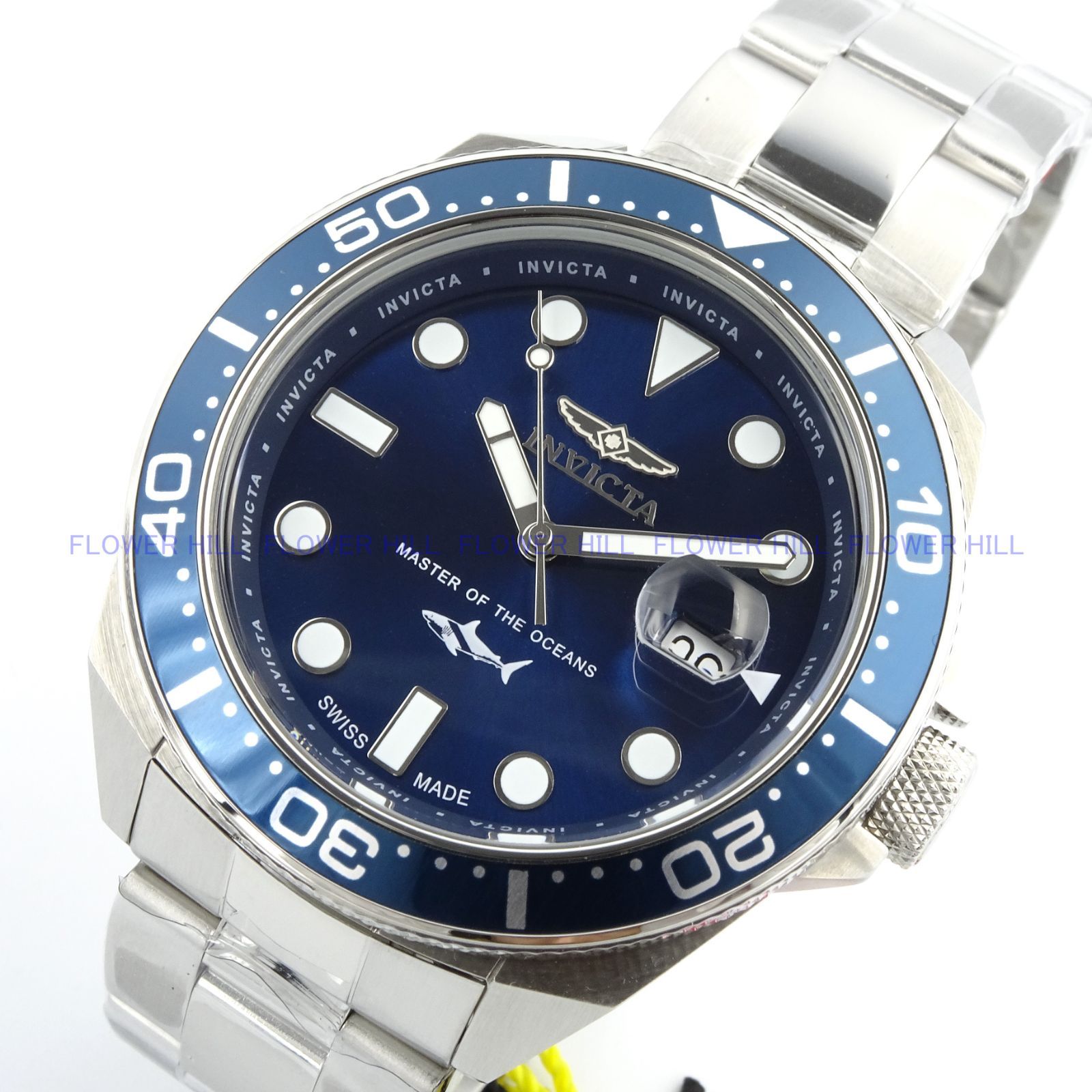 INVICTA インビクタ 腕時計 メンズ クォーツ スイスムーブメント PRO DIVER 39865 ブルー メタルバンド - メルカリ