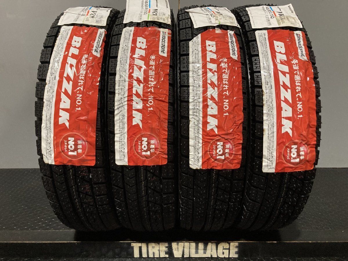 新品 BS BRIDGESTONE BLIZZAK VRX 145/80R13 13インチ スタッドレス 4本 N-BOX タント スペーシア モコ  ワゴンR ミライース等 (MTB456) - メルカリ