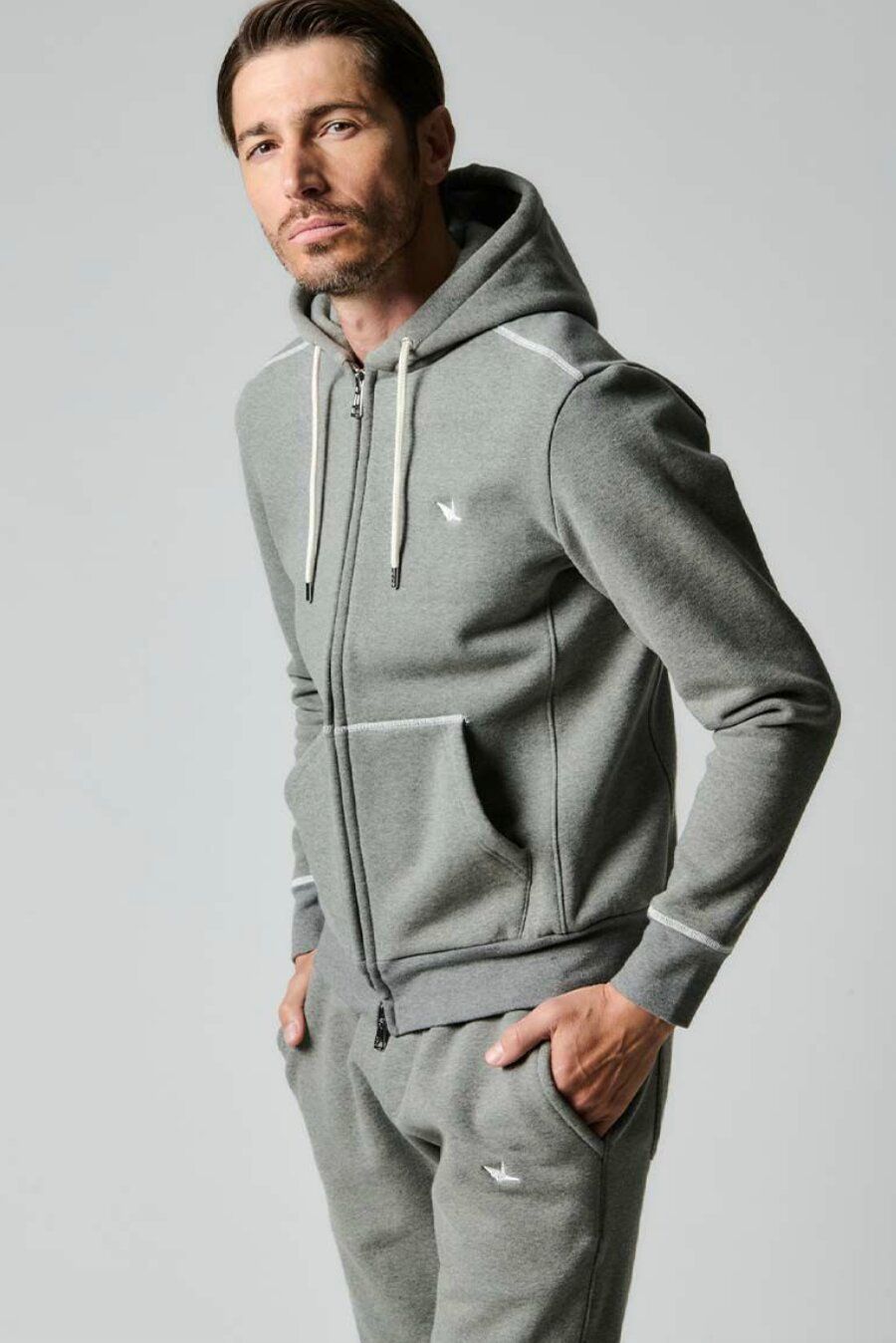 【未使用】1PIU1UGUALE3 パデッドジップブルゾン サイズ3 未使用】1PIU1UGUALE3 パデッドジップブルゾン サイズ3