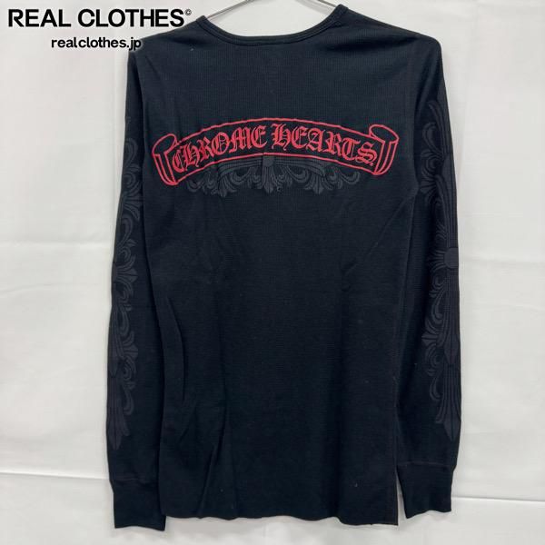 CHROME HEARTS ロンT スクロールラベル CHROME HEARTS(クロムハーツ) スクロールラベルロングスリーブT