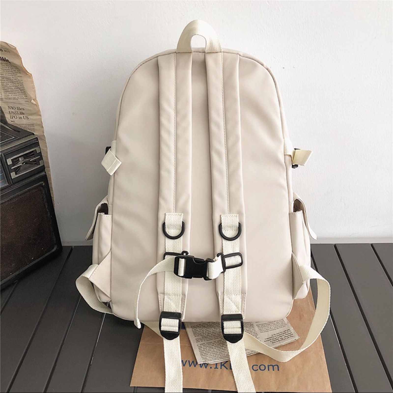 新品】カジュアルガーリー♡メッシュポケットリュックサック 