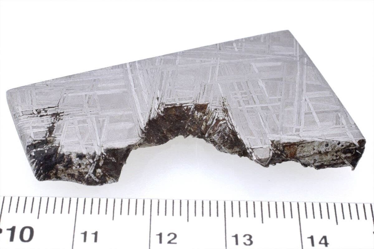 ムオニナルスタ ムオニオナルスタ 27g スライス カット 標本 隕石 オクタヘドライト 185