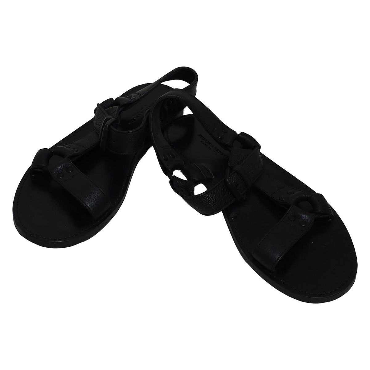 正規品美品BOTTEGA VENETA サイズ42ブラック　サンダル BOTTEGA VENETA(ボッテガヴェネタ) サンダル 42 メンズ - 黒