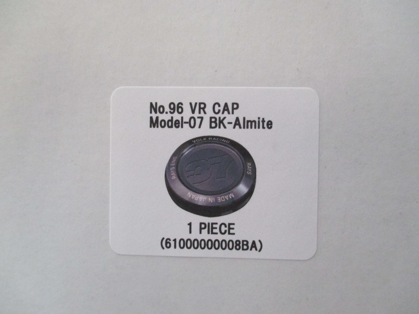 在庫1台分】レイズ センターキャップ No.96 VR CAP MODEL-07 6-139.7 4 