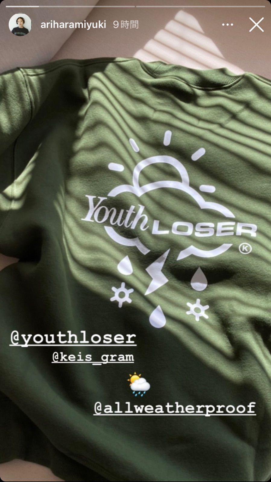 YOUTH LOSER X ALWAYTH TOTE BAG