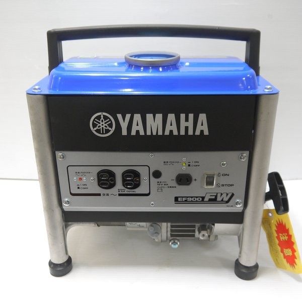 ヤマハ ポータブル発電機 EF900FW 60Hz 0.85kVA ガソリンエンジン 防災 停電 災害 キャンプ アウトドア YAMAHA  ≡DT5017 - メルカリ