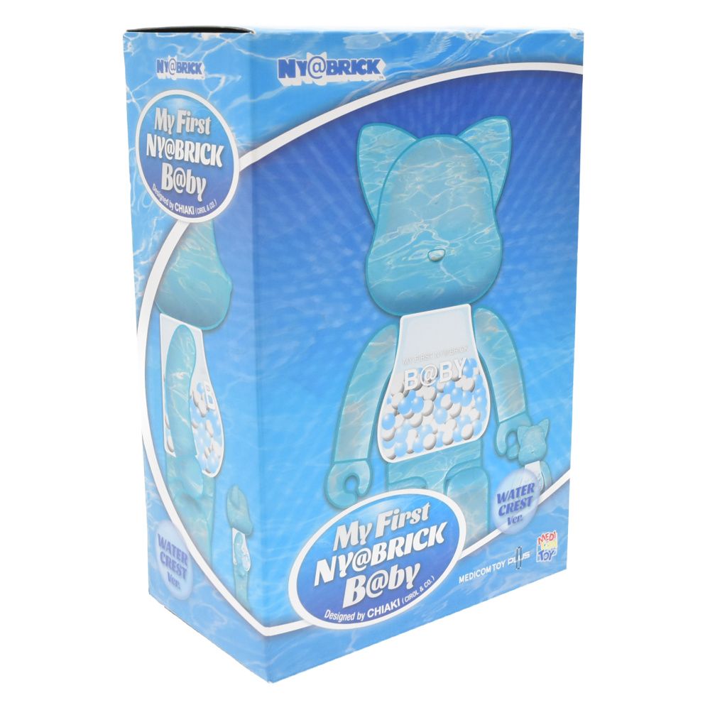 B@BY WATER CREST Ver.100％ & 400％ 8個 MEDICOM TOY - MY FIRST NY@BRICK B@BY 100％ & 400％ GOLD Ver.