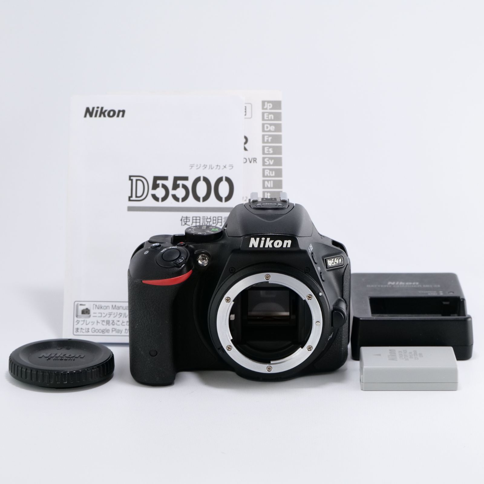 ■ほぼ新品■ Nikon D5500 ボディー ブラック D5500BK