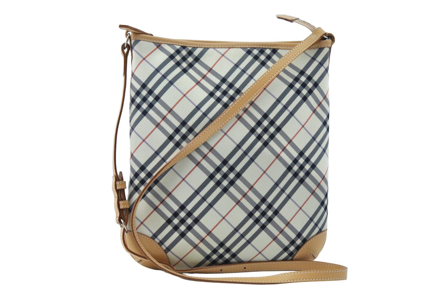 BURBERRY BLUE LABEL バーバリーブルーレーベル チェック柄 ショルダー 