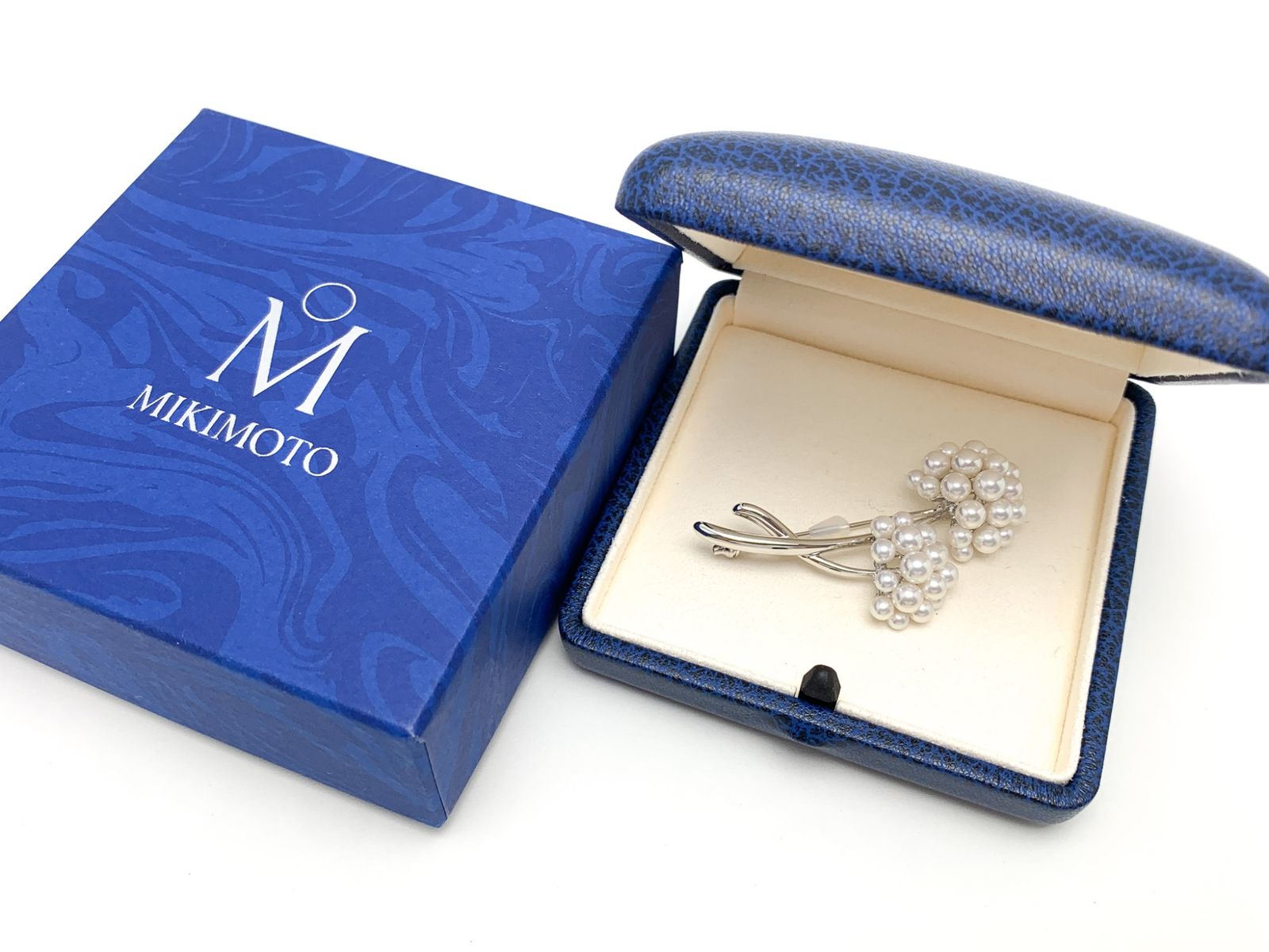 MIKIMOTO ミキモト K18WG 18金ホワイトゴールド 真珠 アコヤベビー
