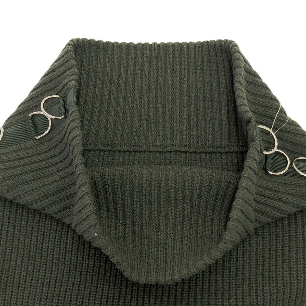 Sacai サカイ レイヤード アシンメトリーニットジャケット 19-04718 Sacai サカイ レイヤード アシンメトリーニットジャケット 19-04718