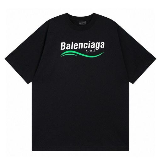 balenciaga 新作コットン立体プリント半袖Tシャツ