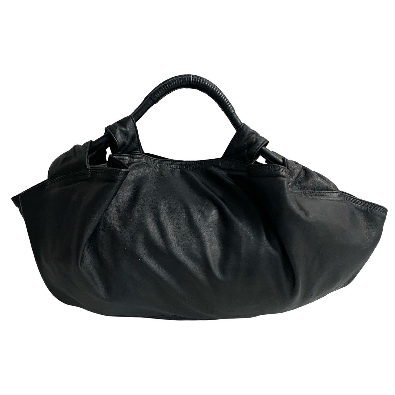 人気♡デカロゴ♡アナグラム♡ナッパレザー♡LOEWE ロエベ ボストンバッグ 極 美品 希少品 LOEWE ロエベ ナッパ アイル アナグラムロゴ